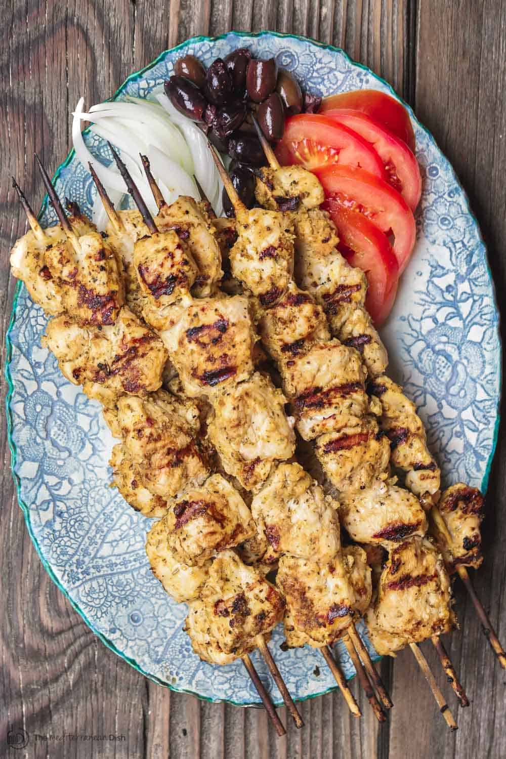 Chicken Souvlaki Skewers