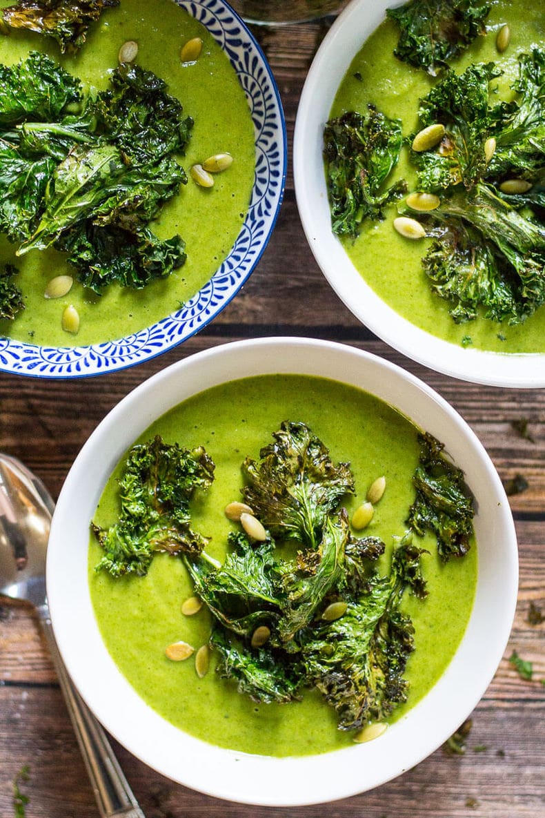 Green Goddess Broccoli Soup