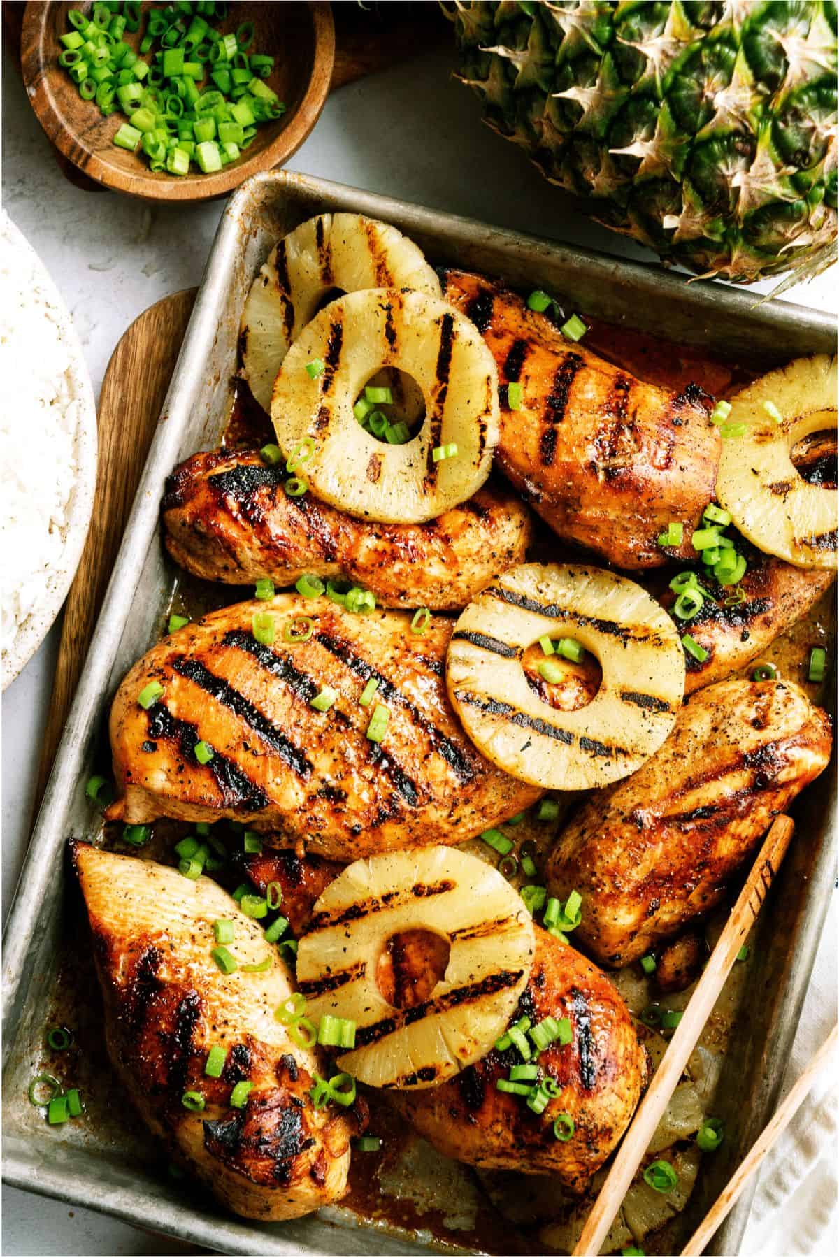 Teriyaki Pineapple Glazed Chicken