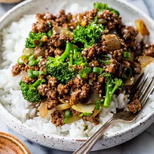 Beef and Broccoli Rice Bowl
