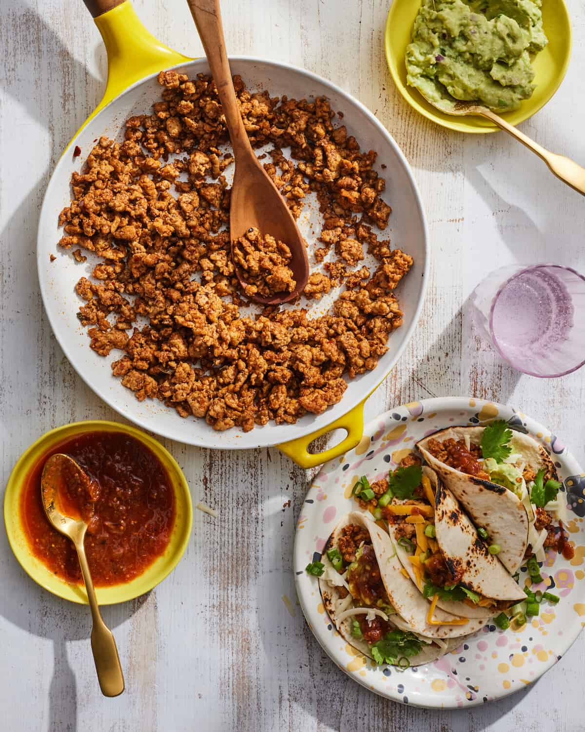 Spiced Chicken Tacos