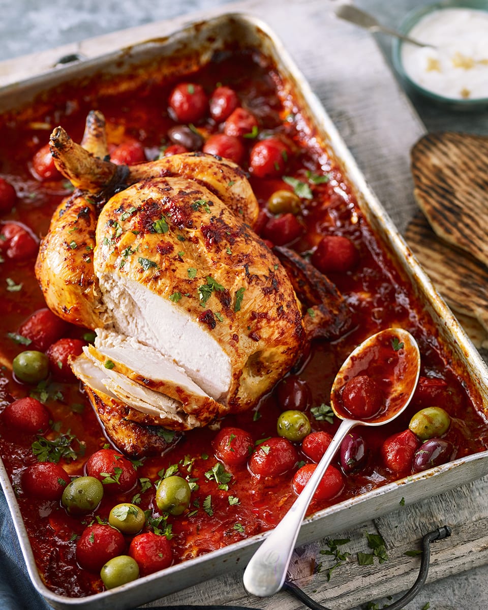 Harissa Roasted Chicken
