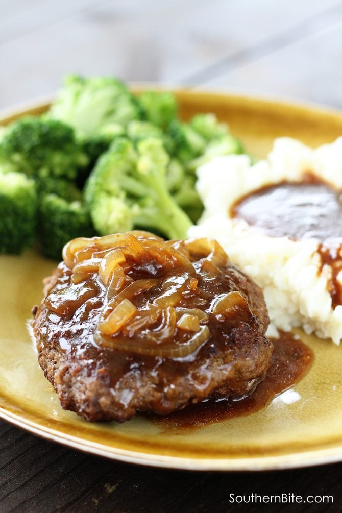 Hamburger Steak Dinner