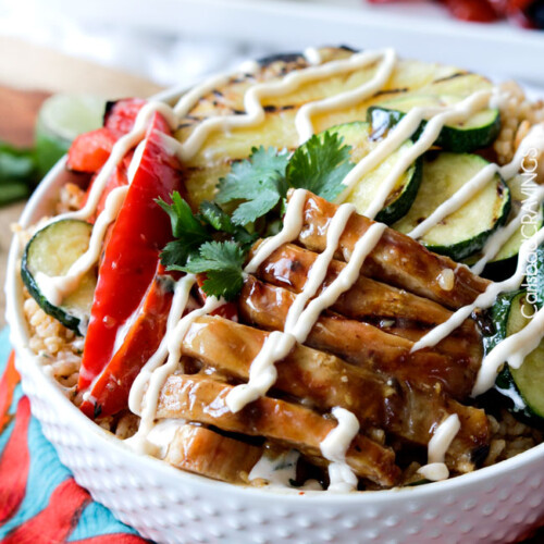 Chicken Teriyaki Rice Bowl