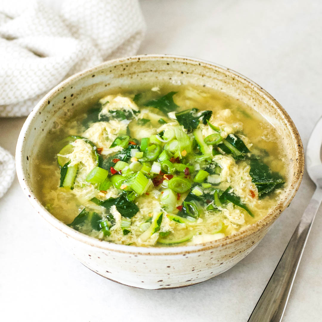 Beef Marrow and Egg Drop Soup