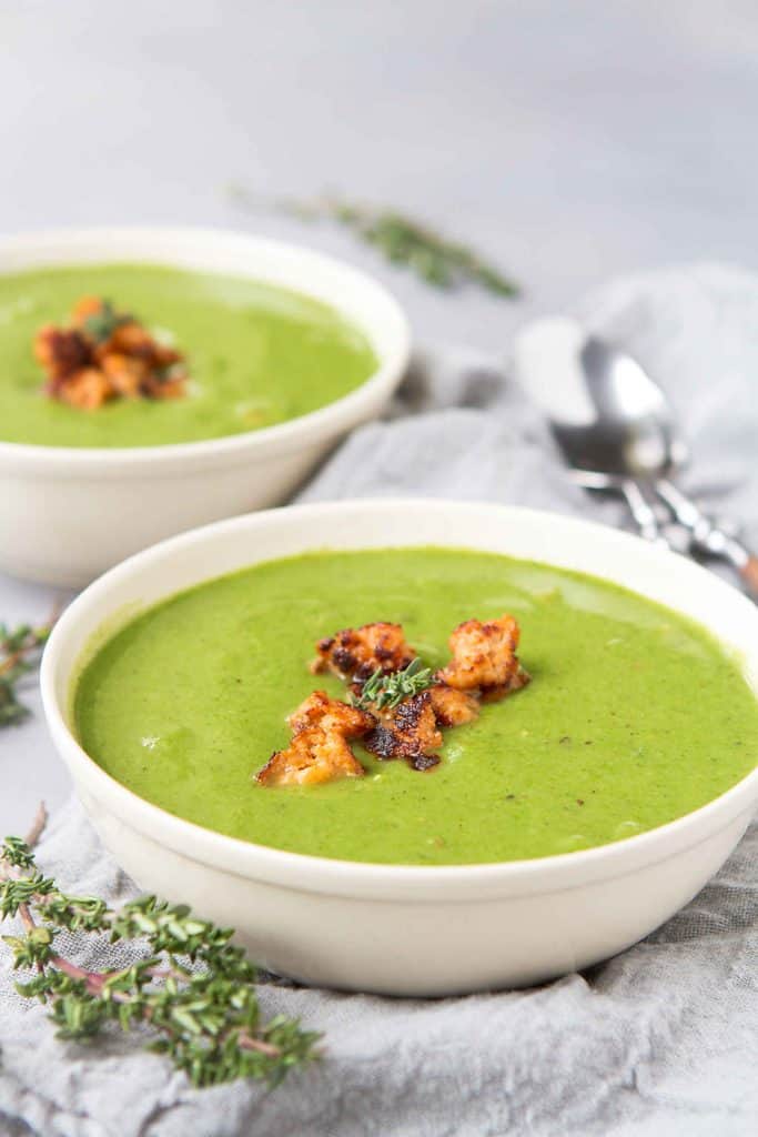 Cauliflower Spinach Nutrition Soup