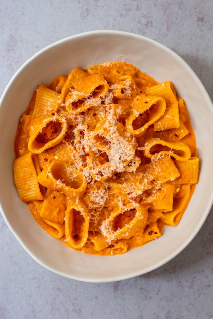 Tomato Garlic Confit Pasta