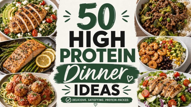 High Protein Dinner Ideas