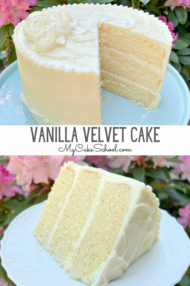 Vanilla Velvet Cake