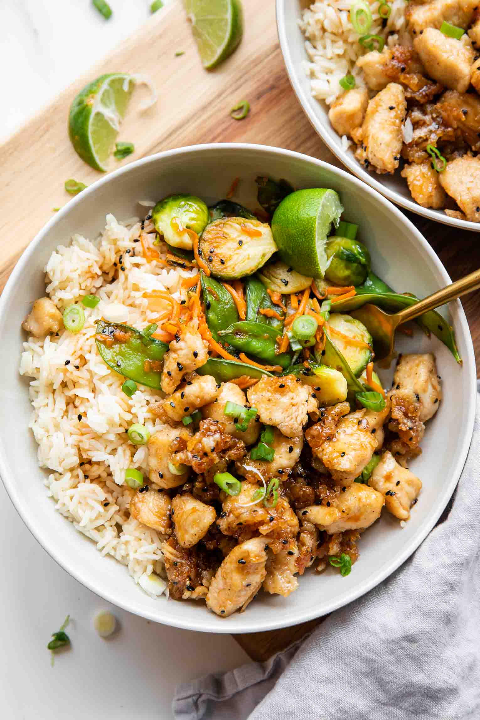Honey Soy Chicken Bowls