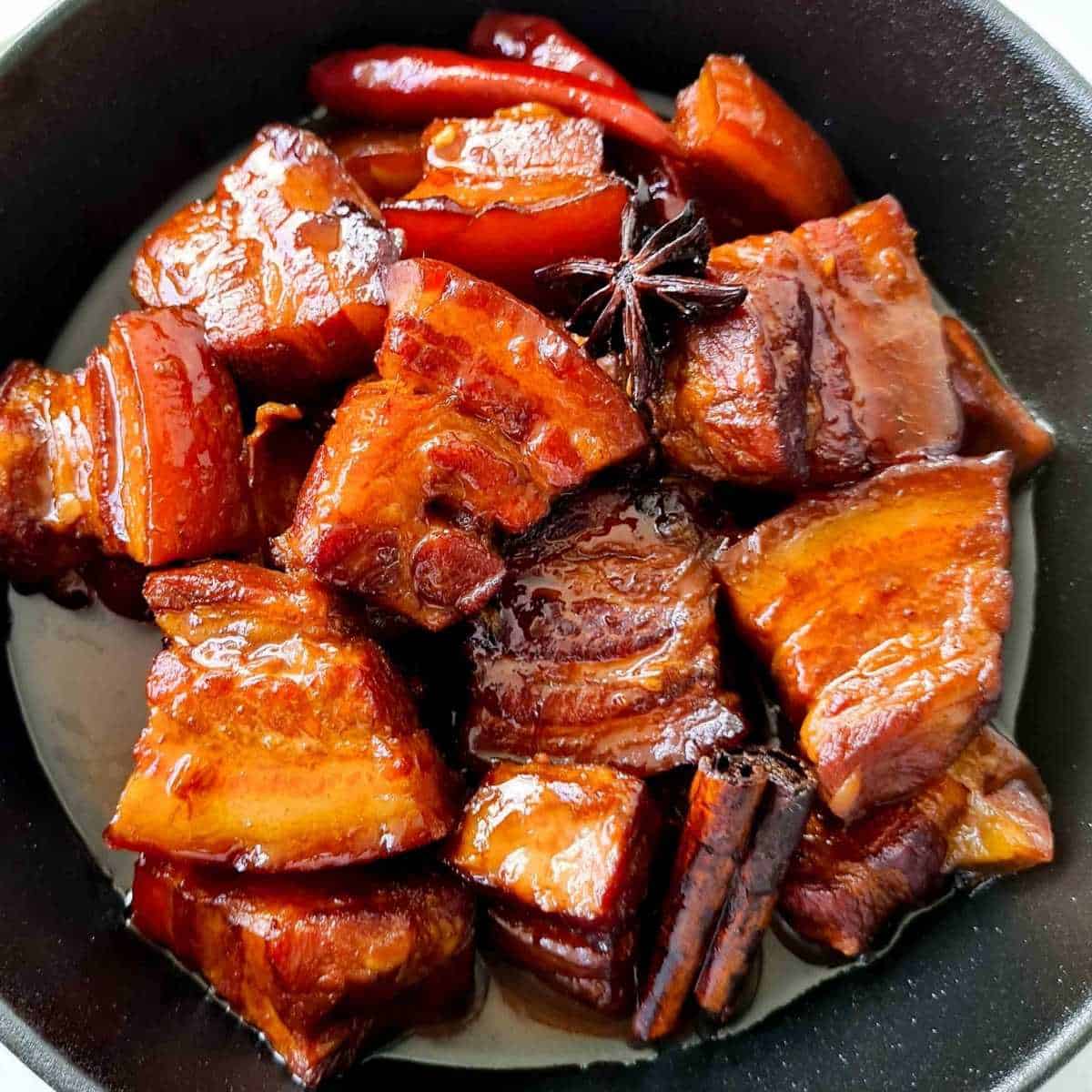 Red Braised Pork Belly