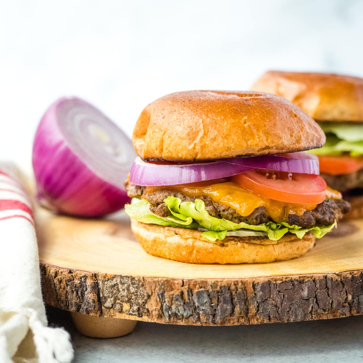 Horseradish Crusted Beef Patties