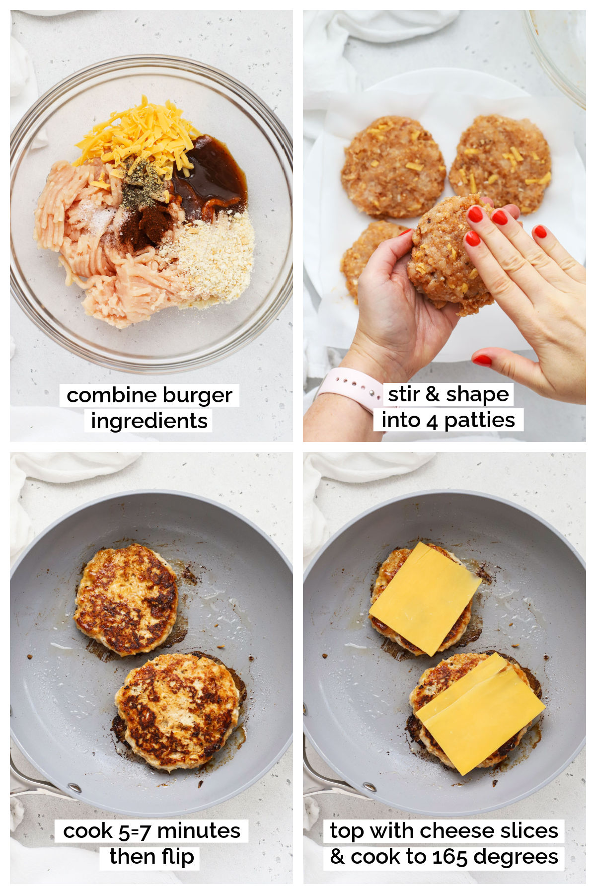 BBQ Cheddar Chicken Patties