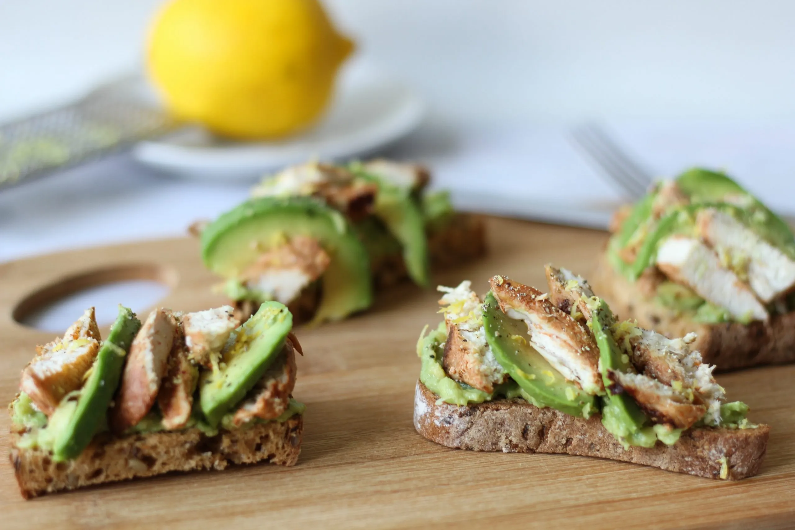 Chicken Avocado Toast