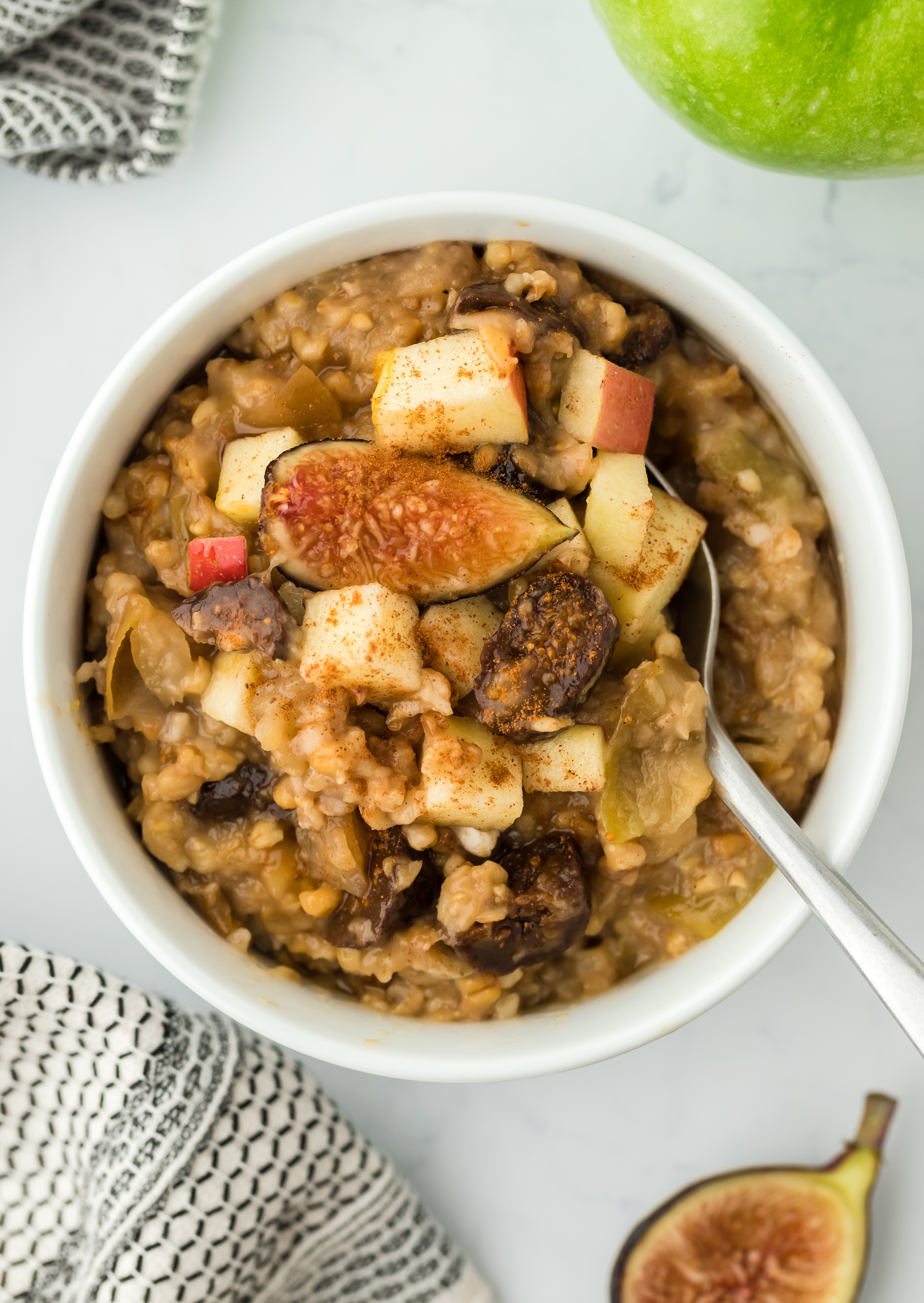 Fig and Walnut Oatmeal