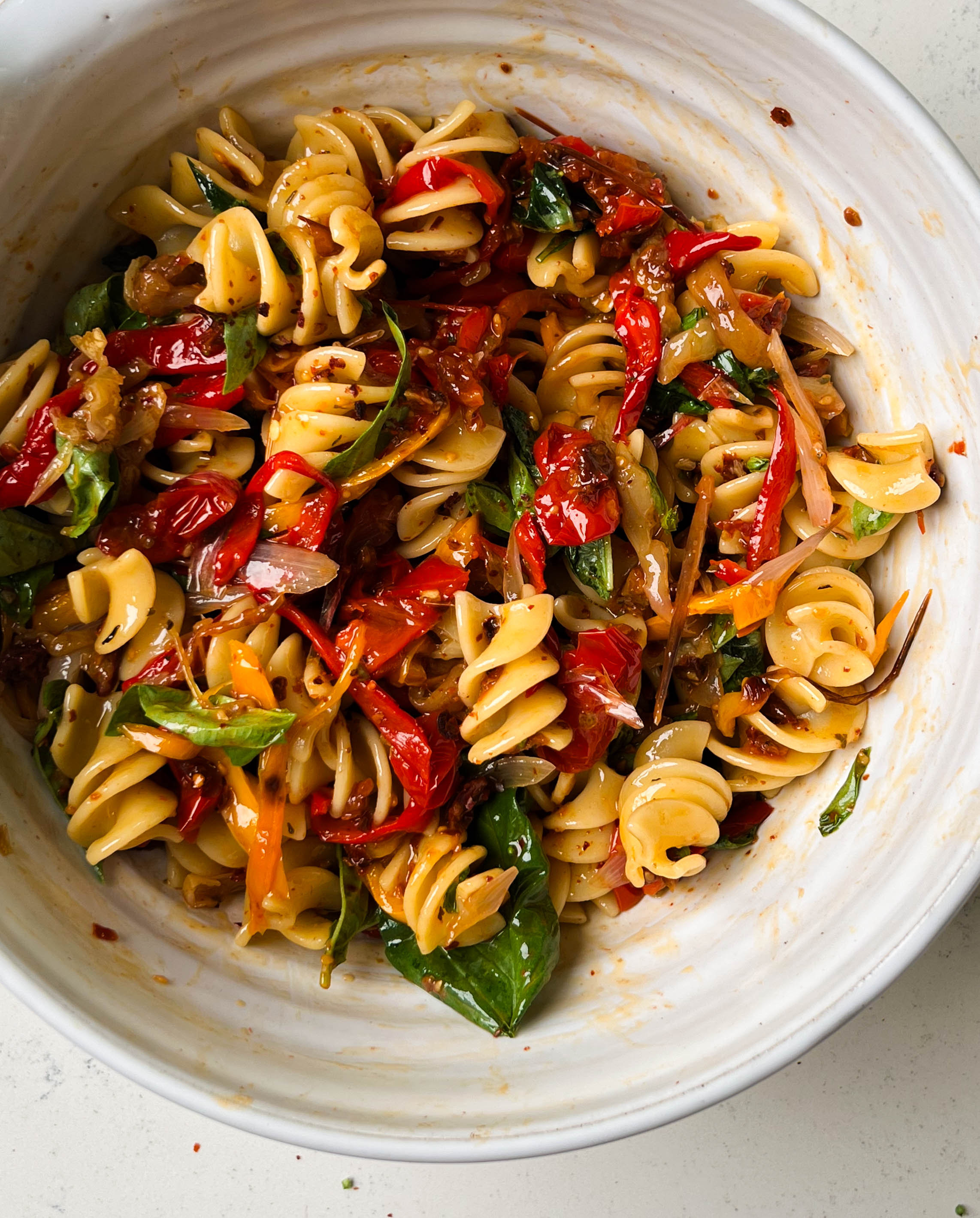 Roasted Red Pepper Pasta