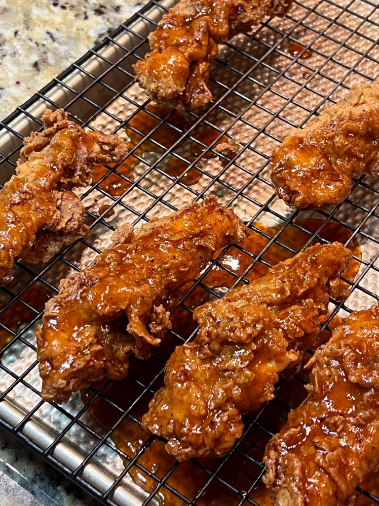 Honey Sriracha Strips
