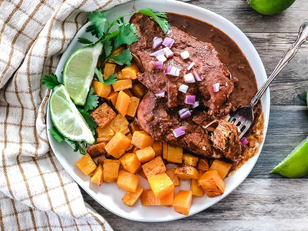 Mole-Style Roast
