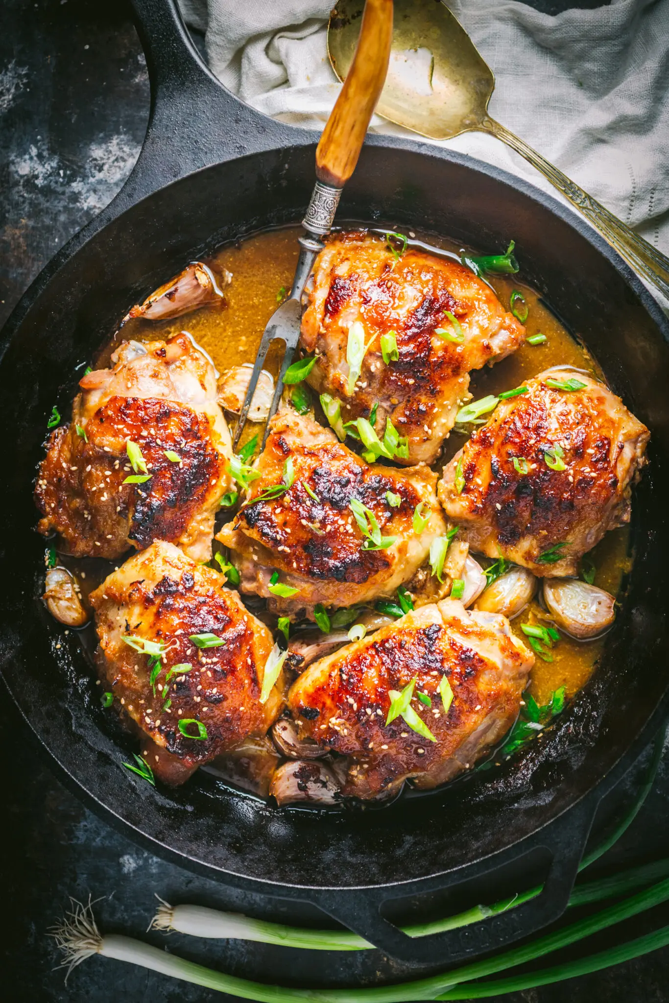 Miso Butter Glazed Chicken