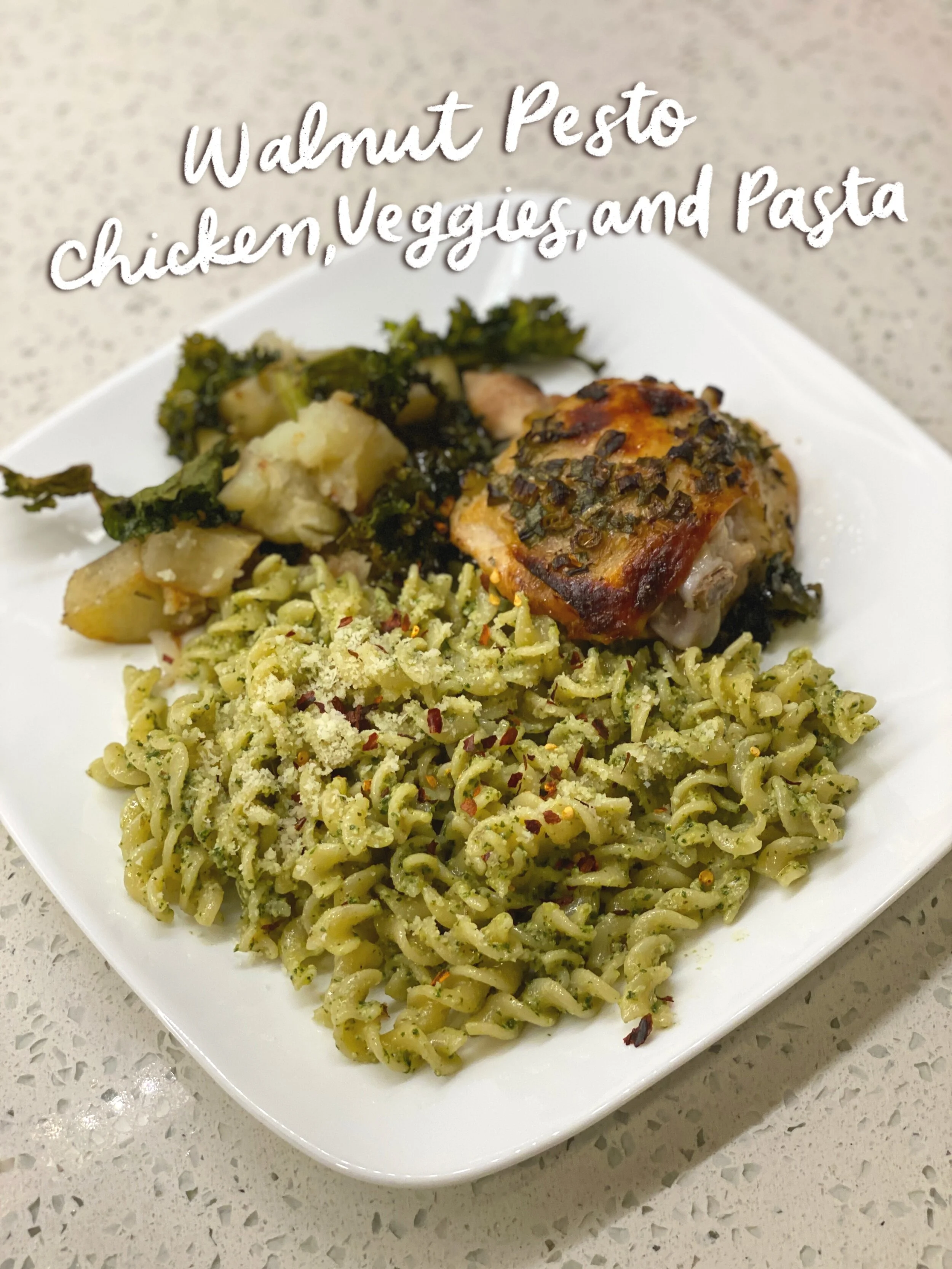 Walnut Pesto Pasta