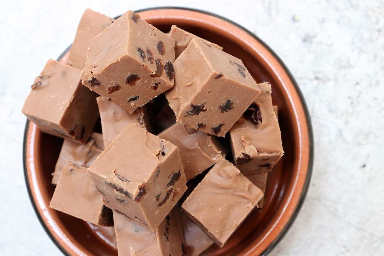 Rum Raisin Fudge Chunks