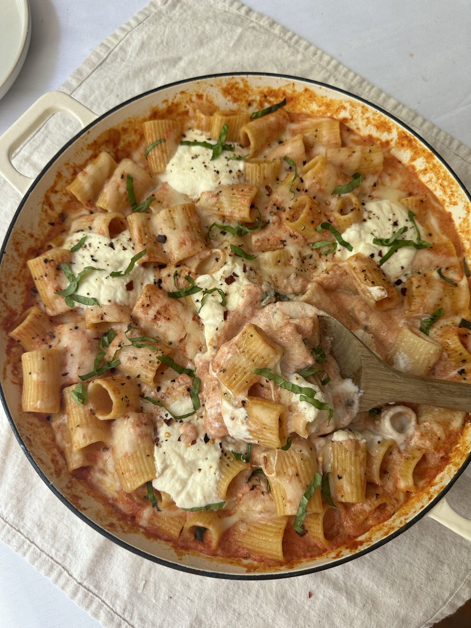 Ziti with Vodka Sauce