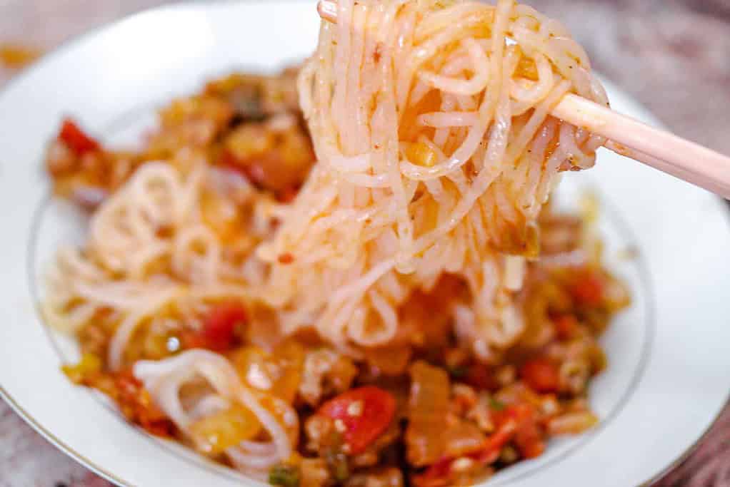 Vietnamese Pork Spaghetti