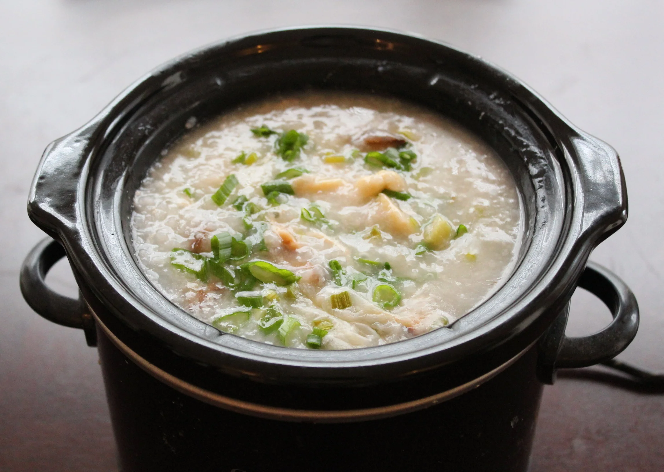 Chicken and Mushroom Congee