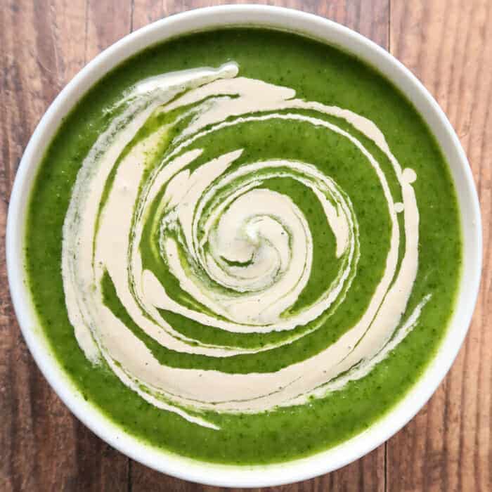 Celery and Spinach Soup