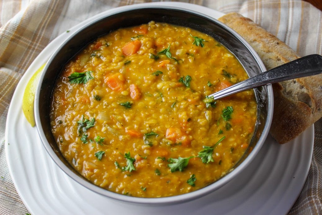 Red Lentil and Vegetable Soup