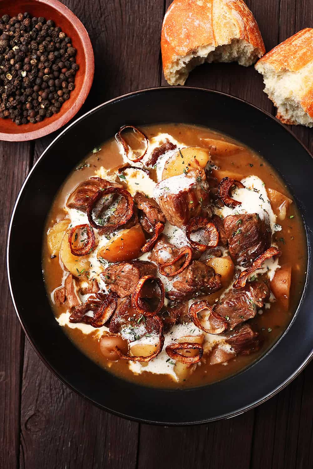 Instant Pot Beef Steak Soup