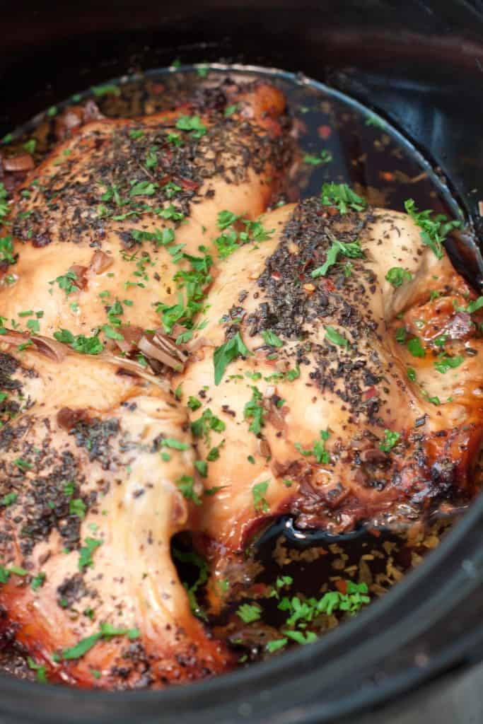 Balsamic Chicken with Cream
