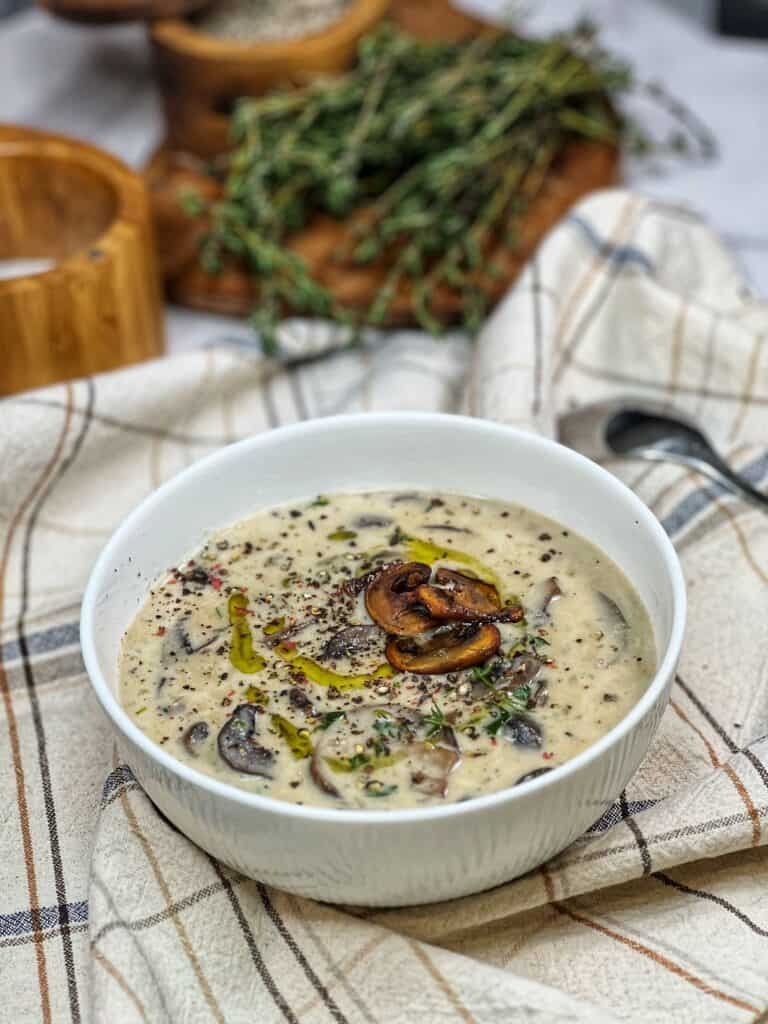 Creamy Mushroom and Thyme