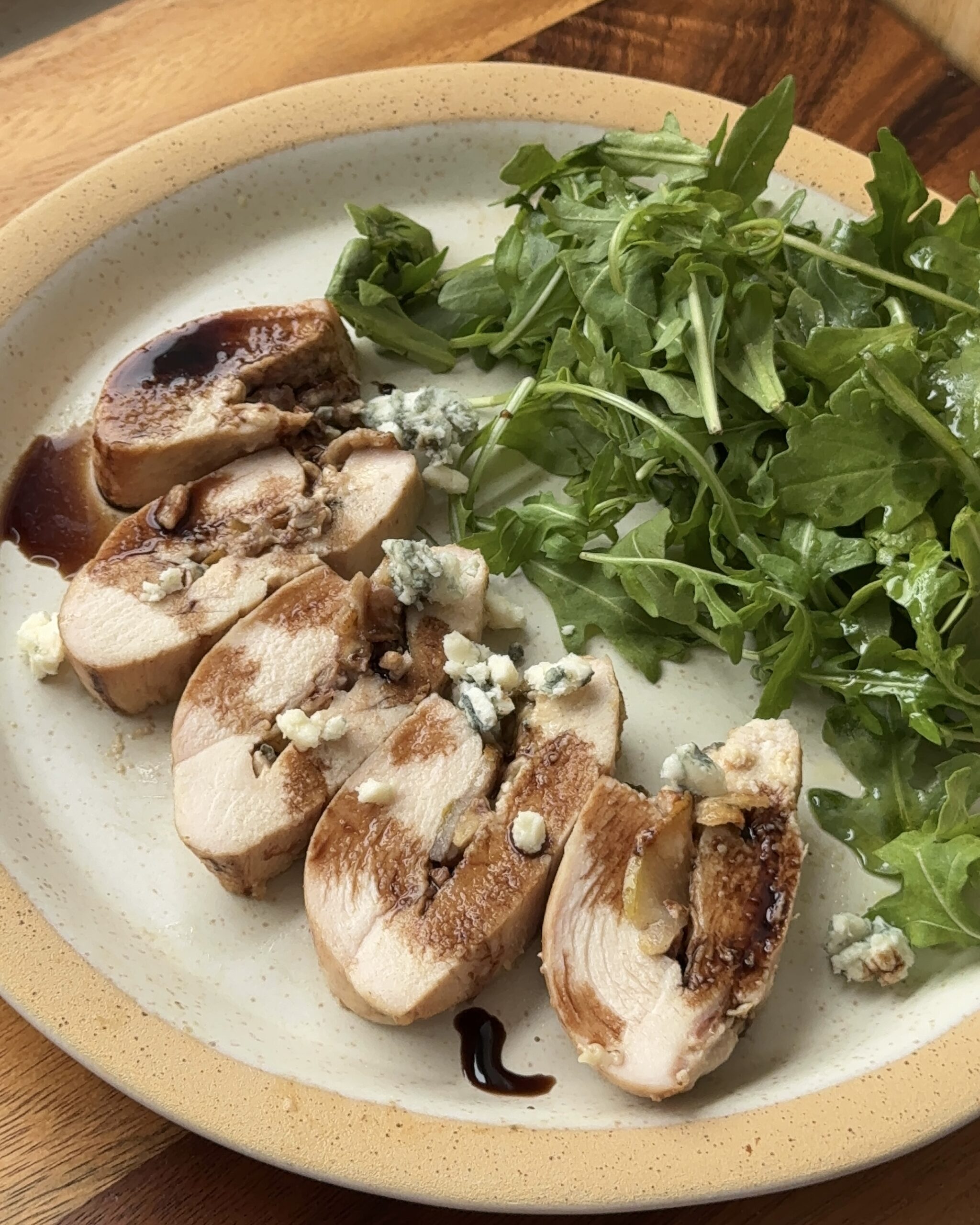 Pear and Gorgonzola Chicken