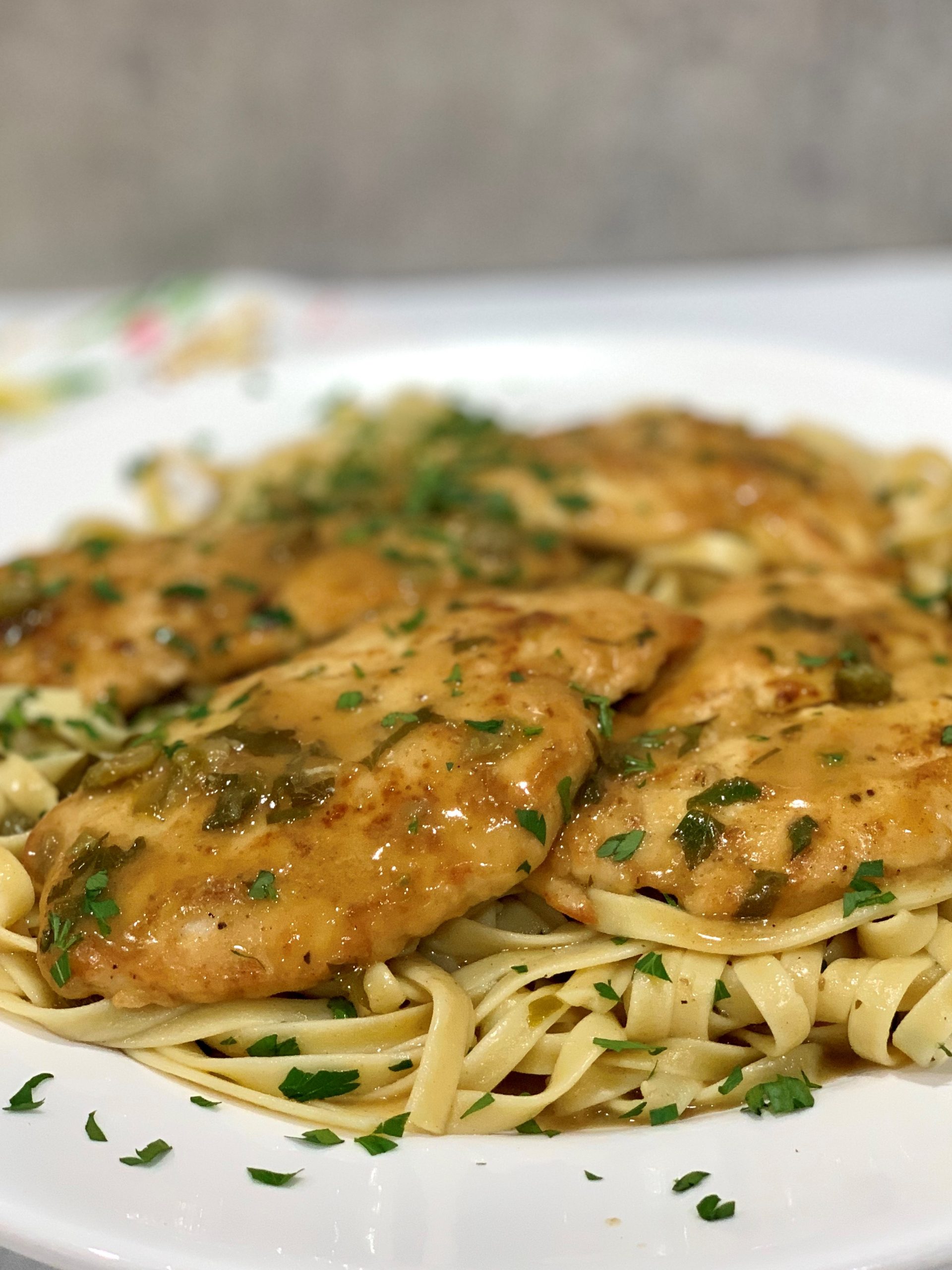 Chicken Piccata Linguine