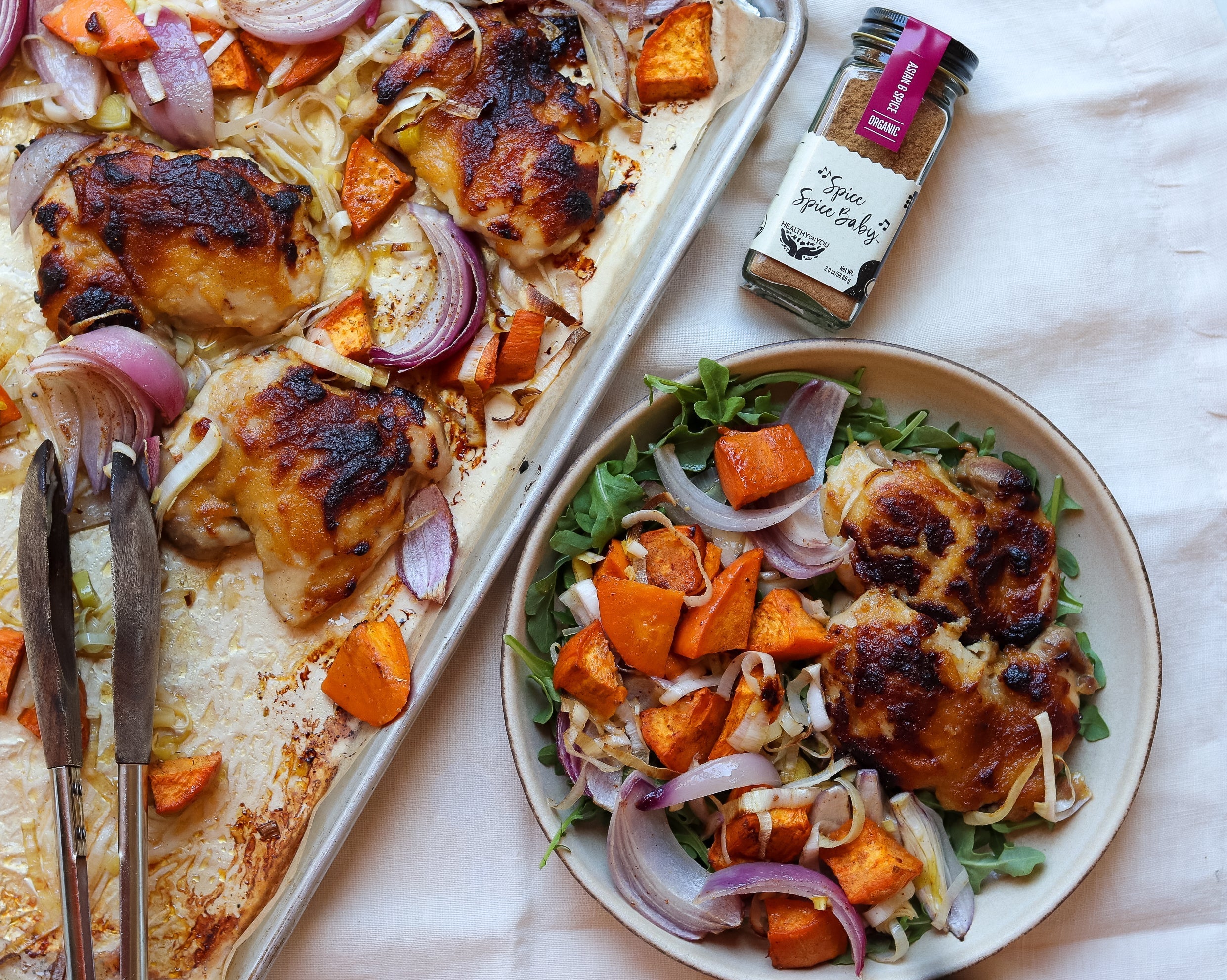 Miso Butter Baked Chicken Breasts