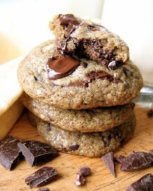 Buckwheat Walnut Cookies