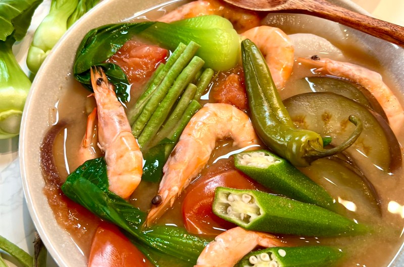 Okra and Shrimp Soup