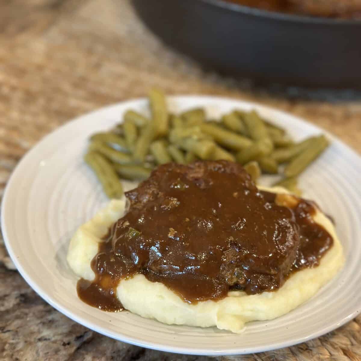 Patties in Brown Gravy