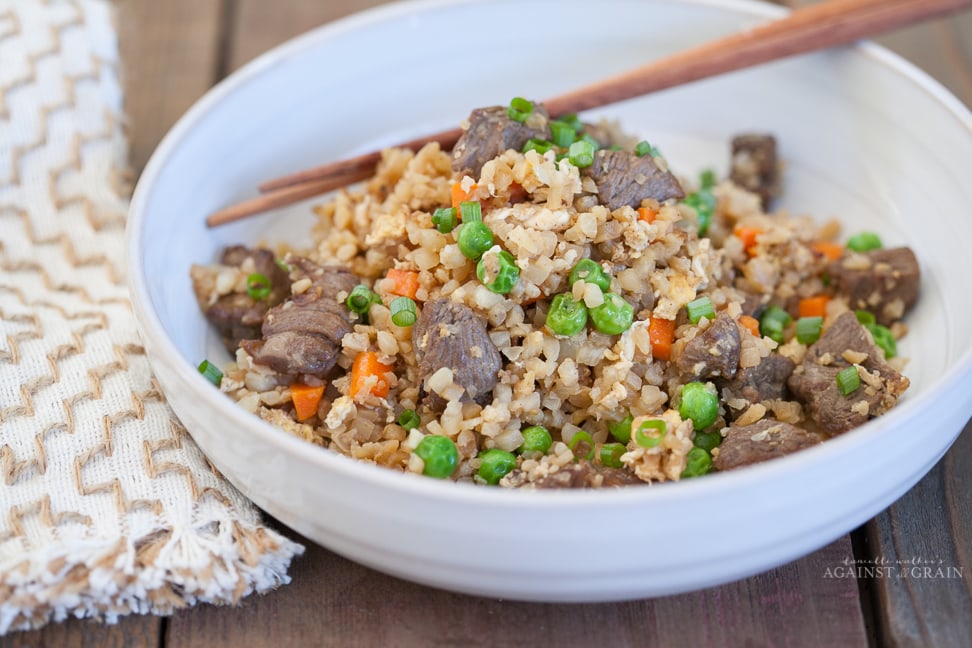 Beef Cauliflower Fried Rice