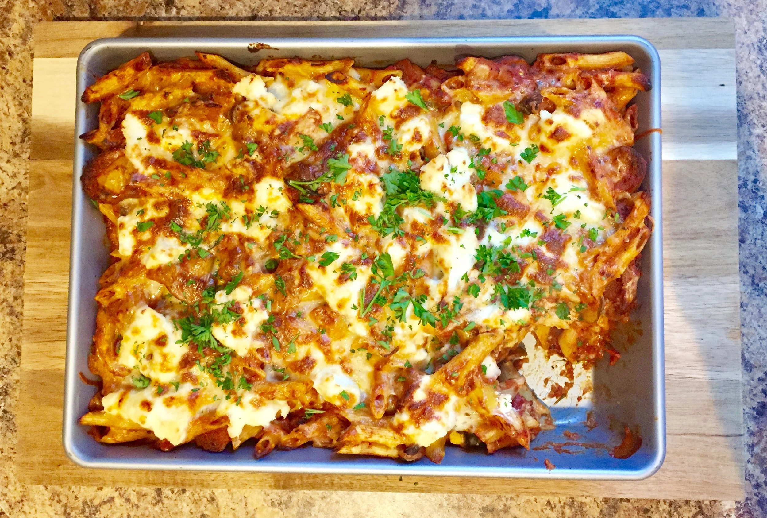 Baked Penne Arrabbiata