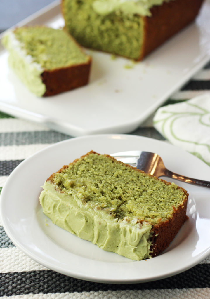 Lemon Matcha Green Tea Cake