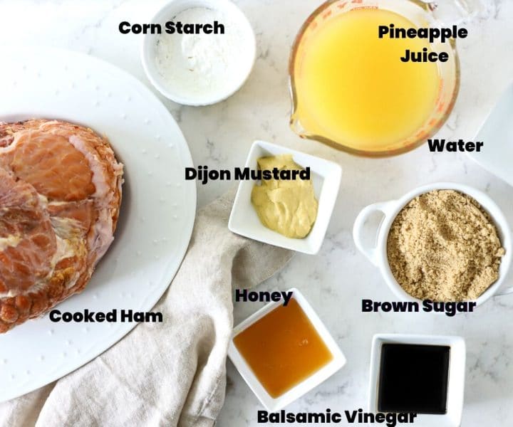 Balsamic Vinegar Ham