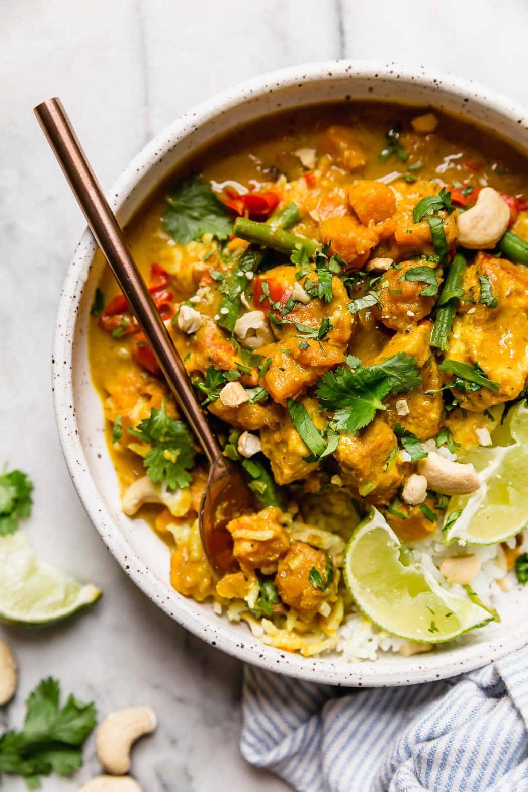 Instant Pot Chicken Sweet Potato Curry