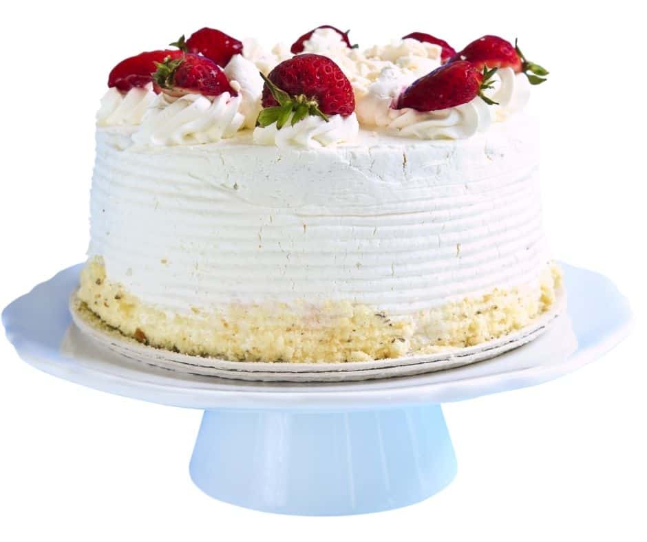 Pressure Cooker Vanilla Cake