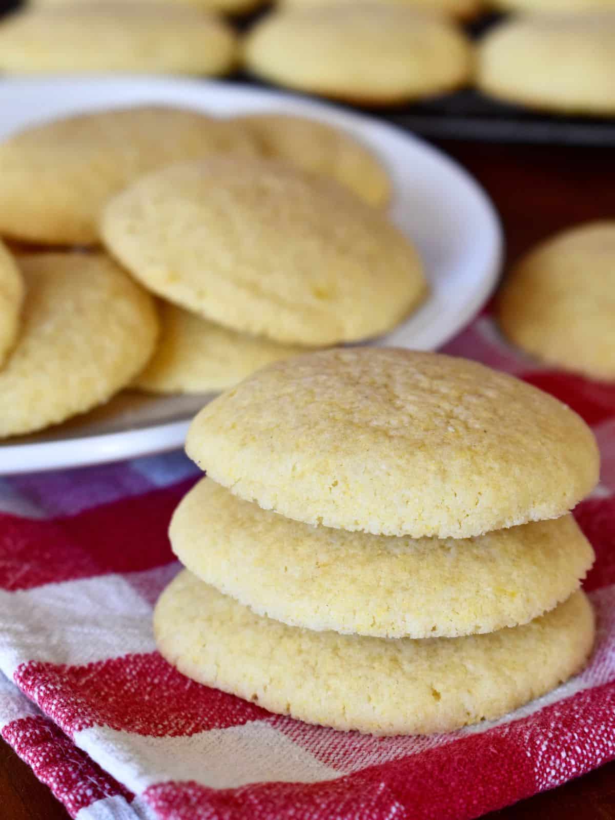Cornmeal Polenta Cookies