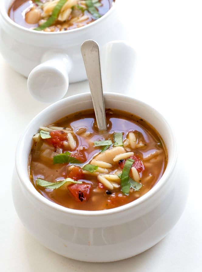 Ham and Orzo Pasta Soup