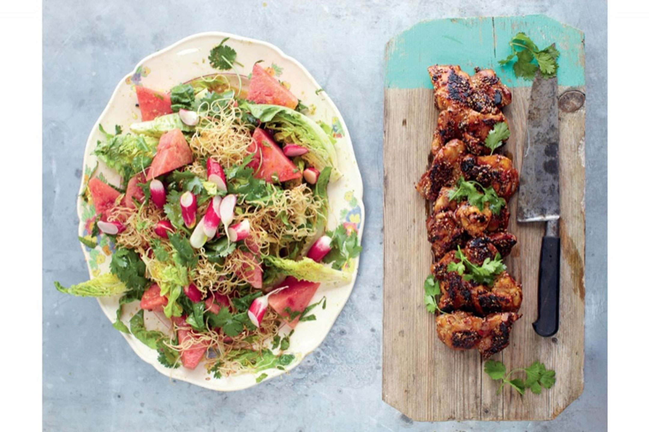 Watermelon Radish Chicken