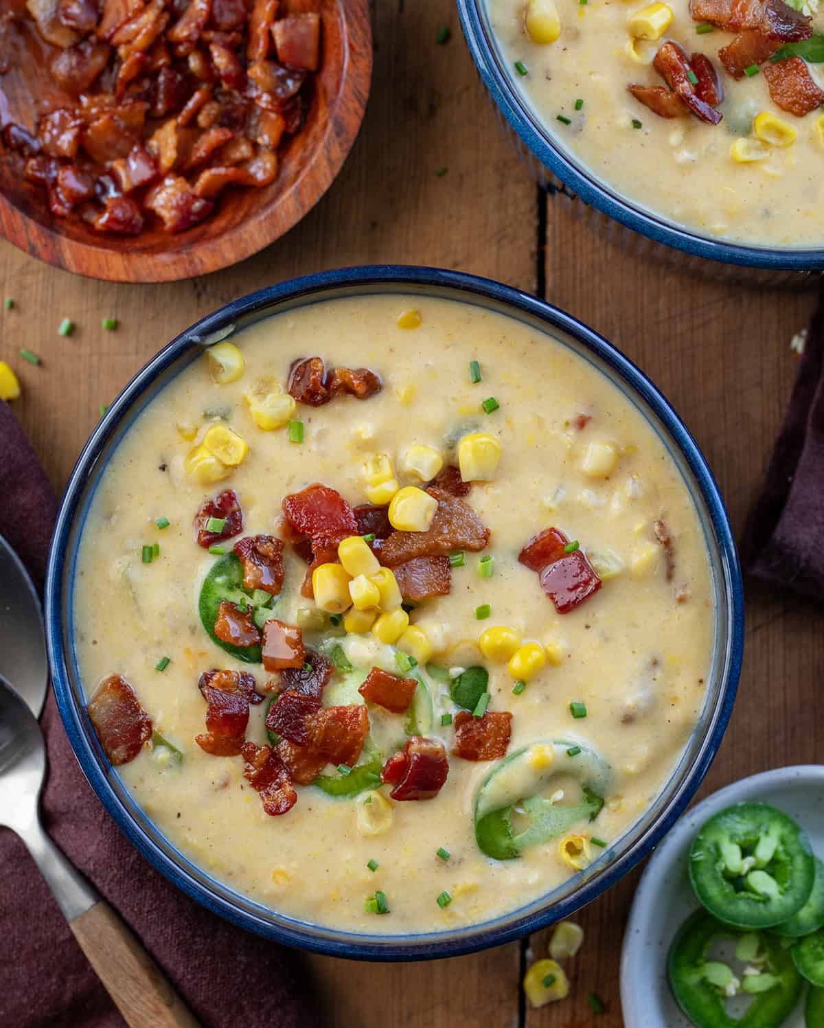 Corn Chowder with Jalapeño