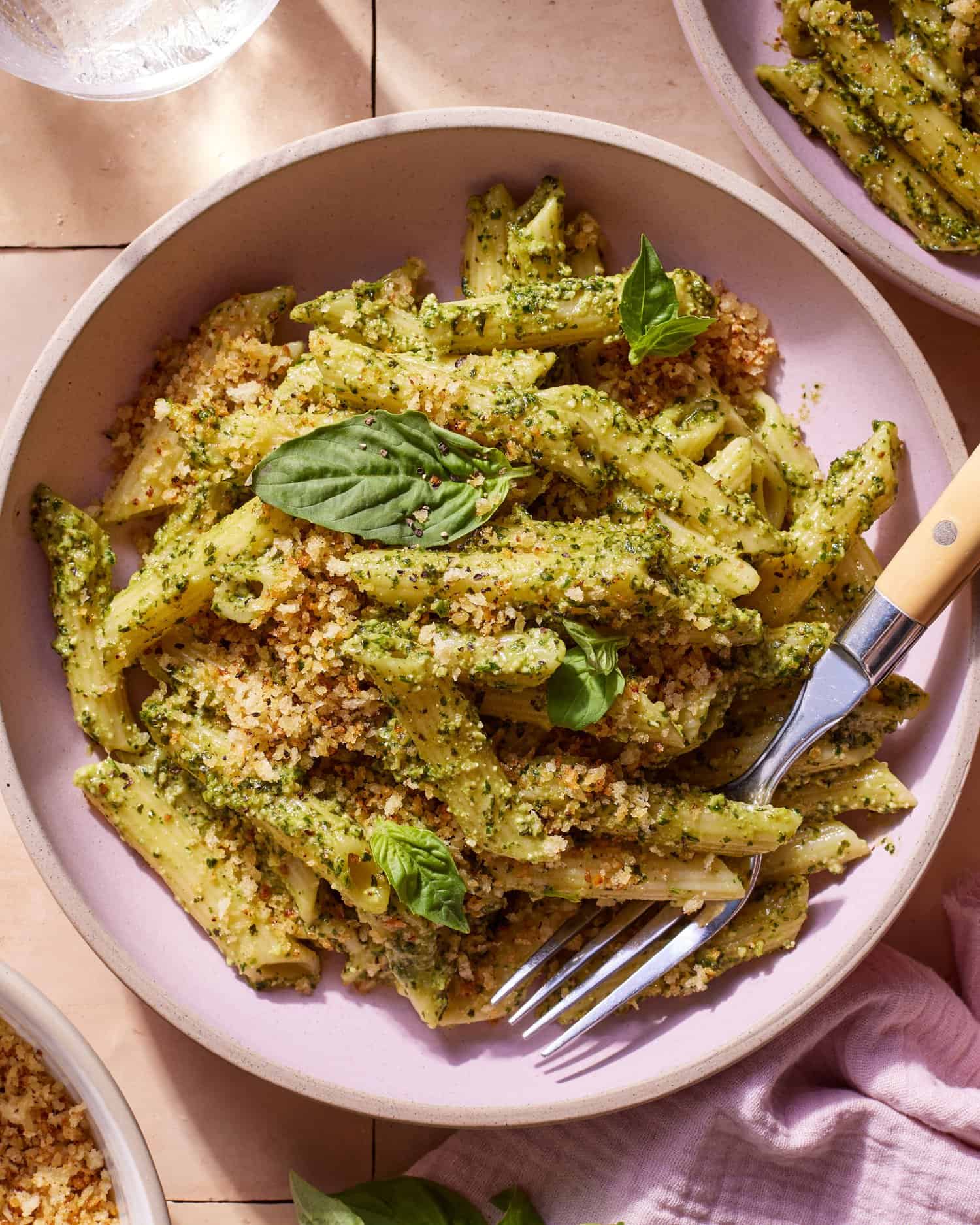 Turkey Walnut Pesto Pasta